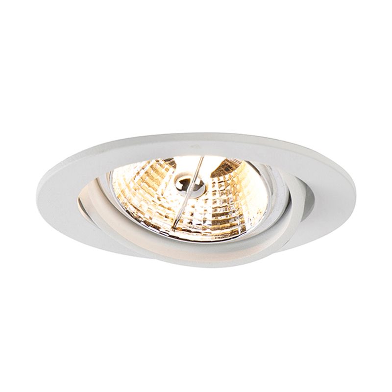 Moderne inbouwspot wit kantelbaar AR70 - Cisco