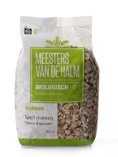 De Halm Speltvlokken Biologisch 500GR