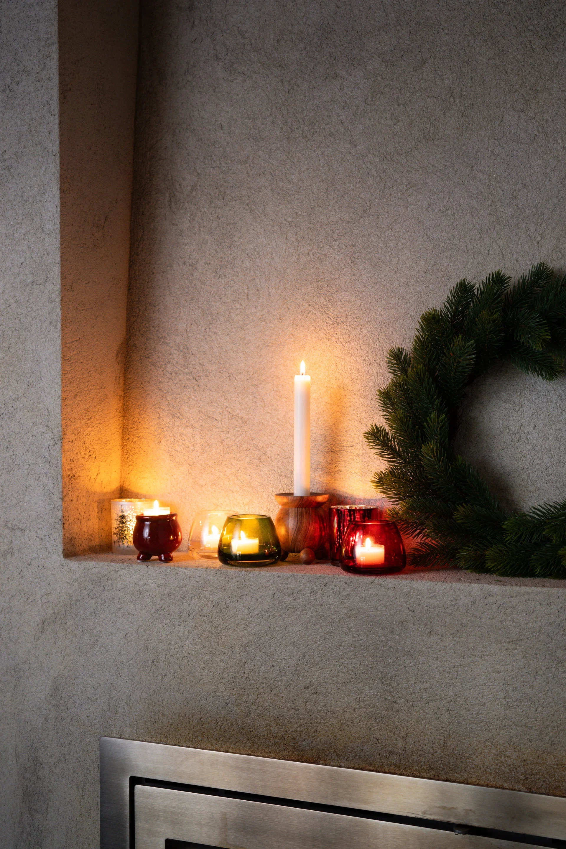 Classico candle holder Høyde 7 cm