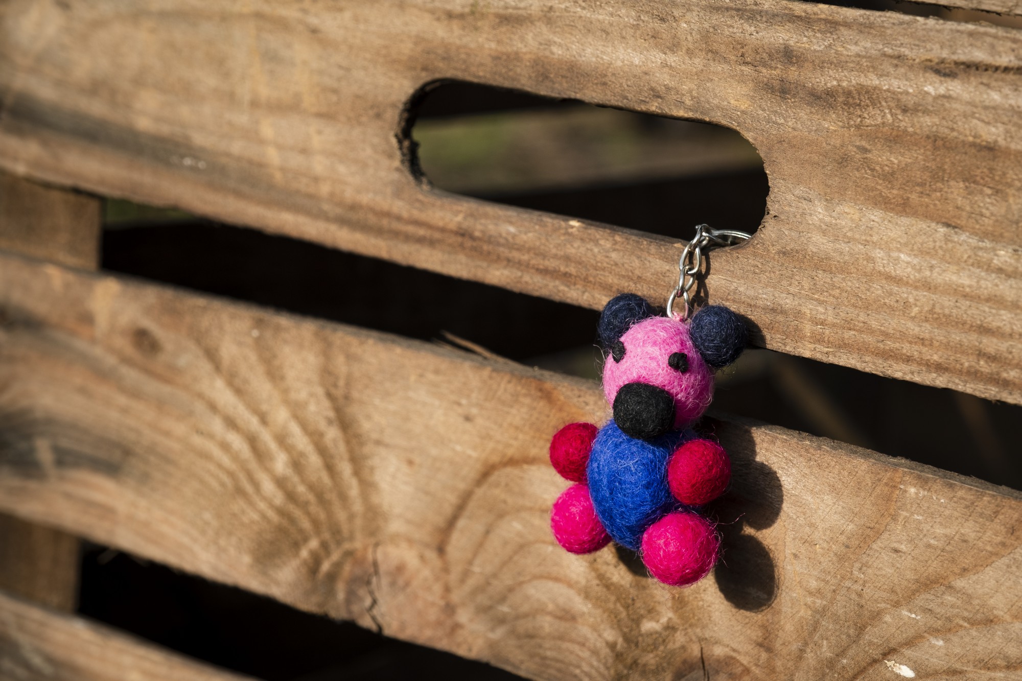 Schlüsselanhänger 'Panda Bär', aus Filz, multicolor günstig bestellen
