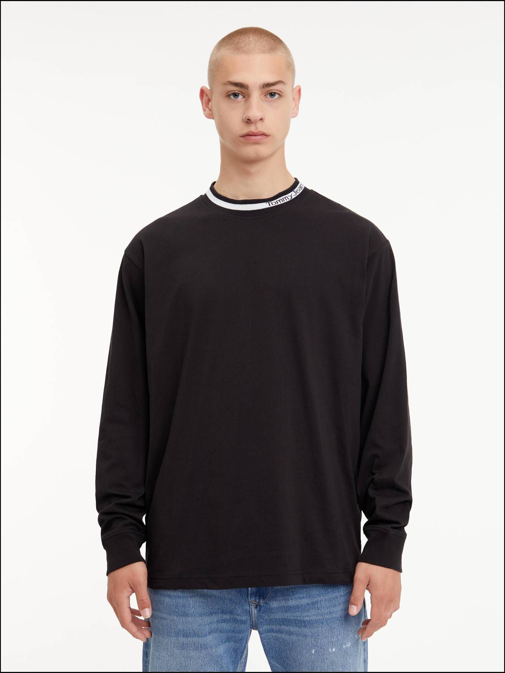 Tommy Jeans| Herren Langarmshirt Relaxed Fit