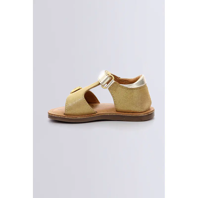 Diazzy Or SANDALES Cuir Fille