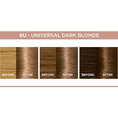 Permanent hårfarve 6U Dark Blond