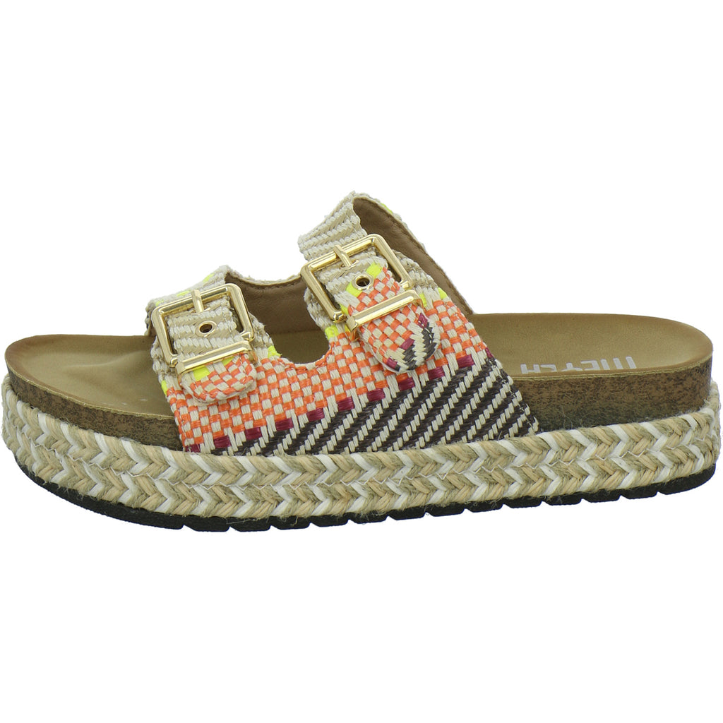 Meyla Pantoletten Damen Nardo Beige-kombi