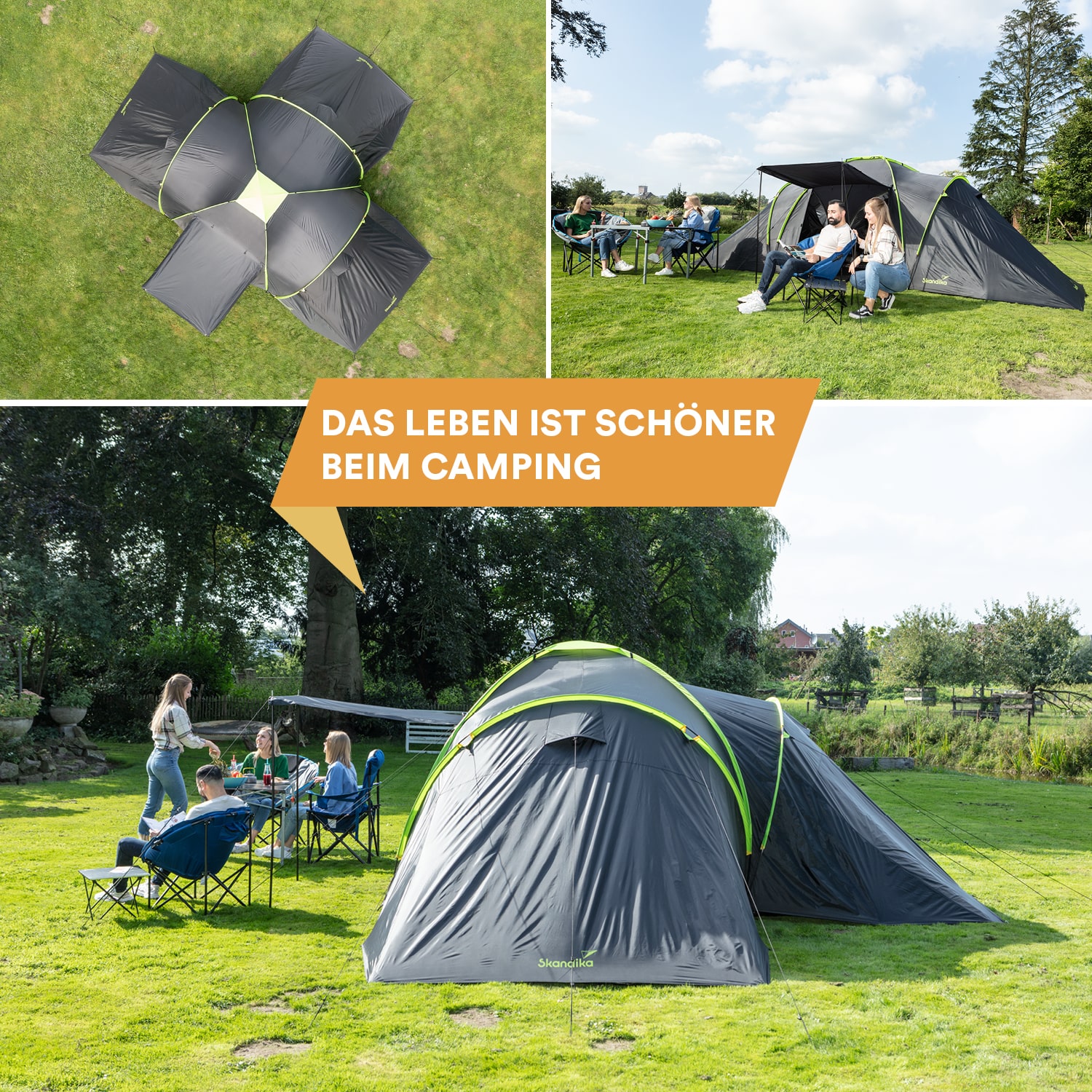 Skandika Daytona 6 XXL Koepeltent