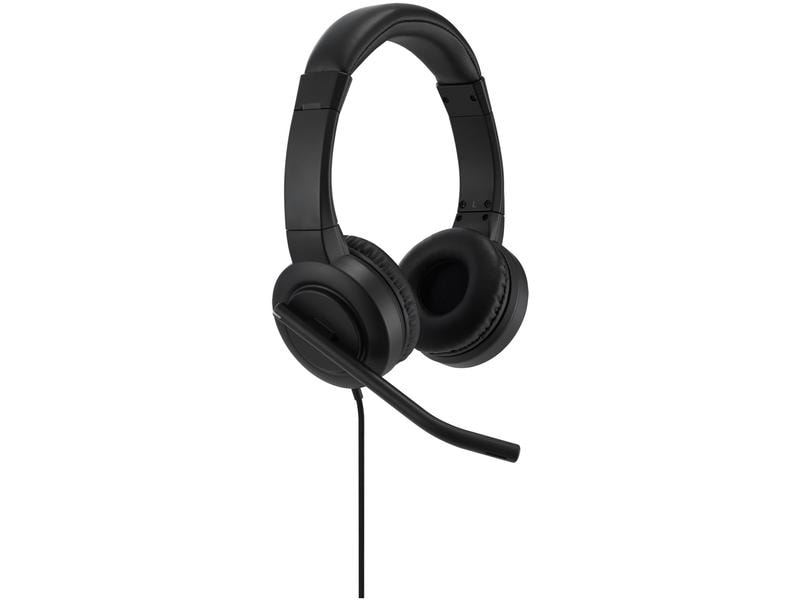 Kensington Headset H1000 USB-C Komfortabler USB-C Kopfhörer mit Mikrofon und passivem Noise-Cancelling
