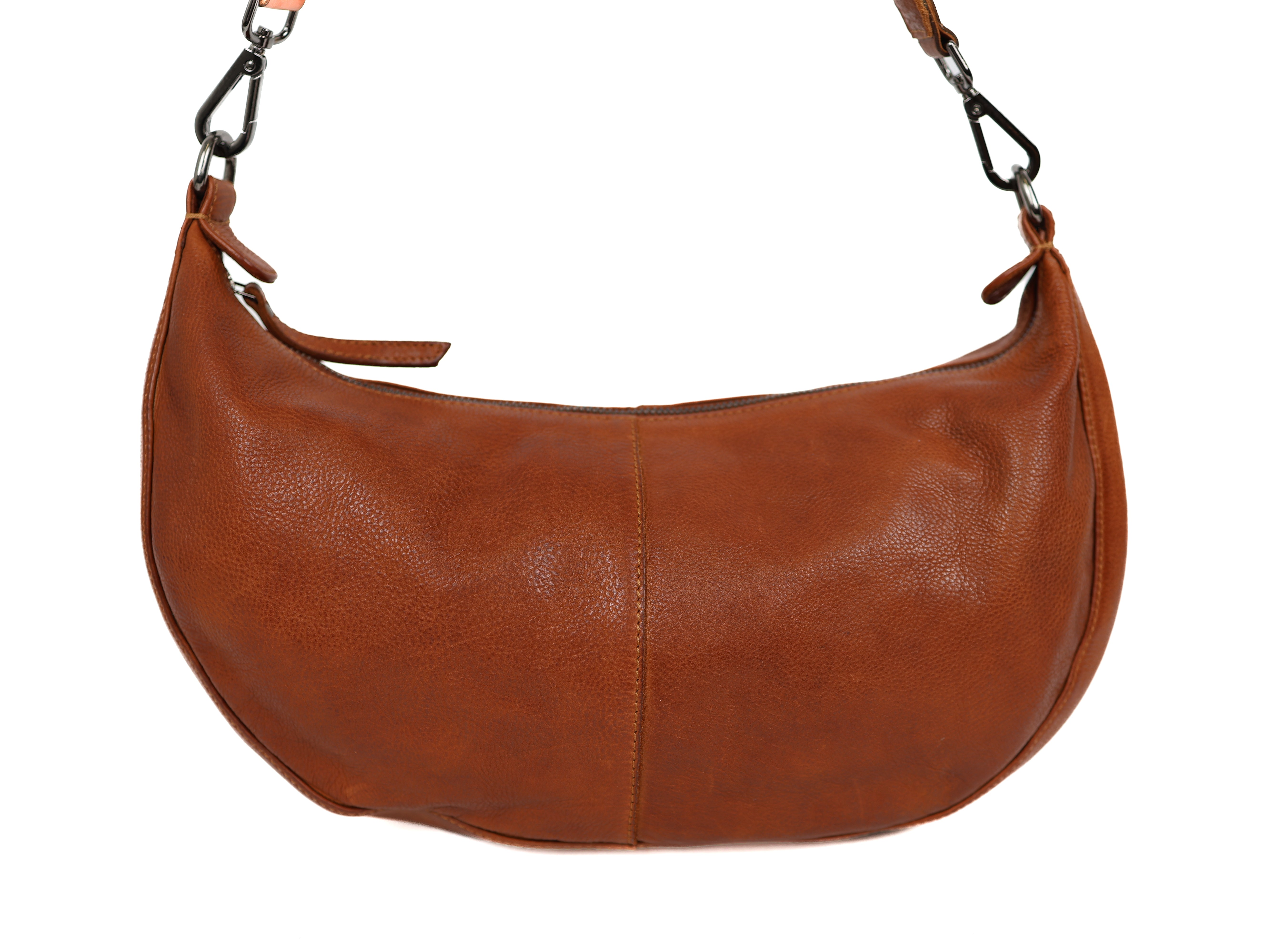 Middelgrote buideltas 'Ilse' cognac Cognac