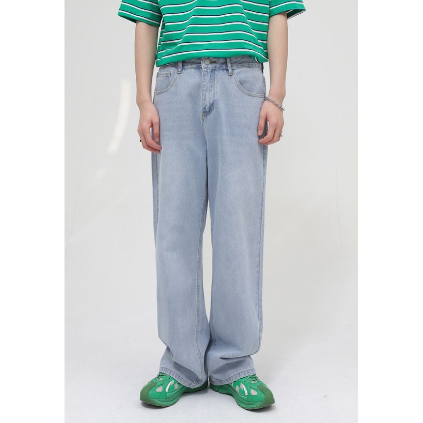 FAERIS - Hoge taille losse jeans