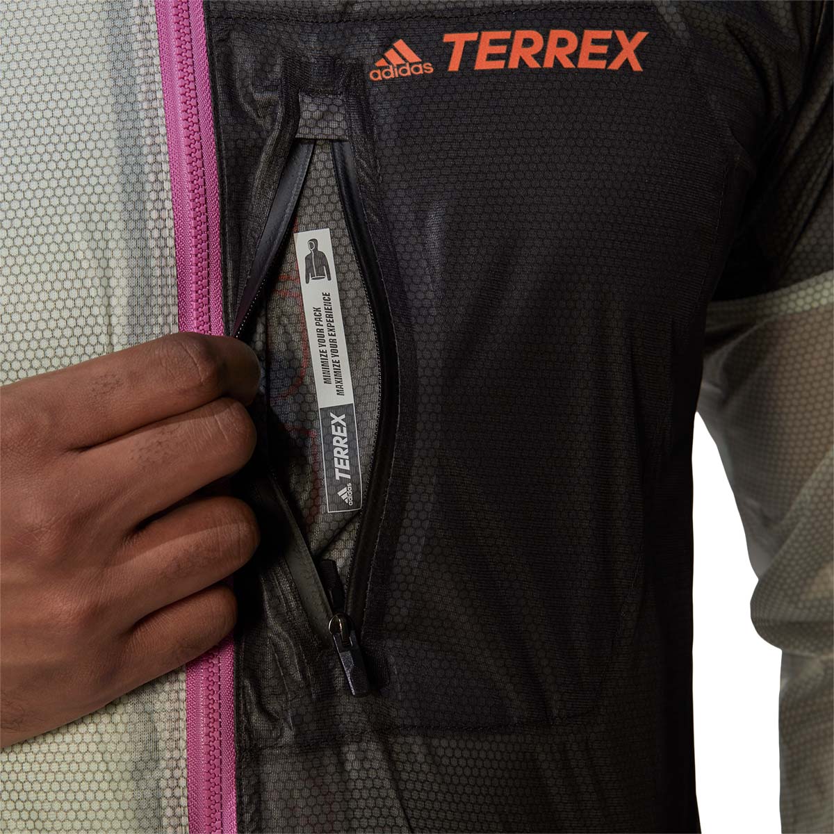 adidas Terrex Agravic Rain Løbejakke Herre