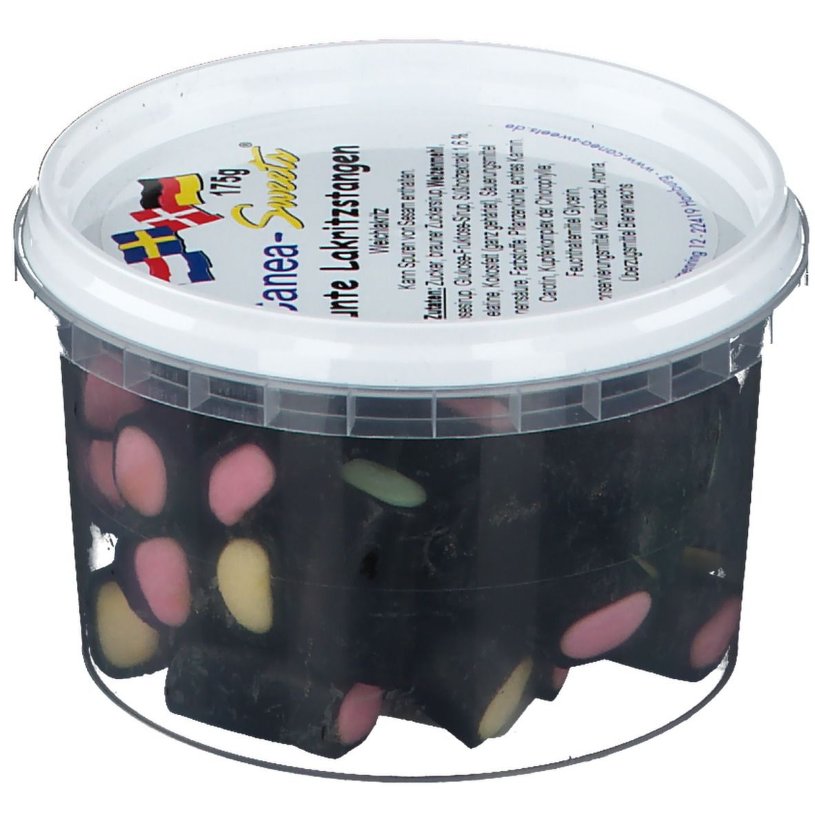 Canea-Sweets Bunte Lakritzstangen