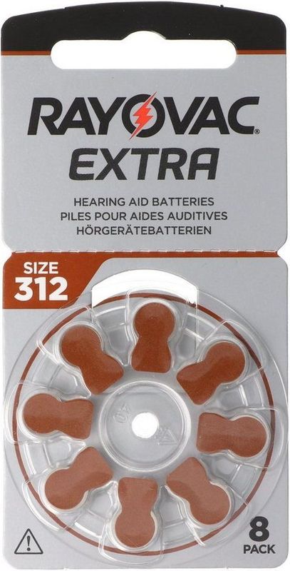 Rayovac 312 - PR41 Extra - 8 pack