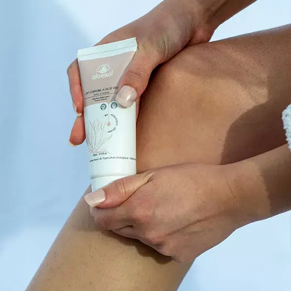 Loção Corporal Tonificante Aloesol com Aloe Vera Orgânica 100ml