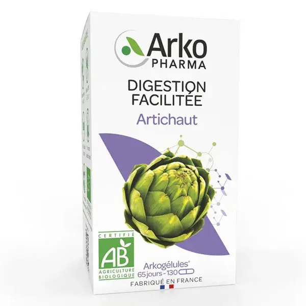 Arkopharma Arkogélules Alcachofra Orgânica 130 cápsulas
