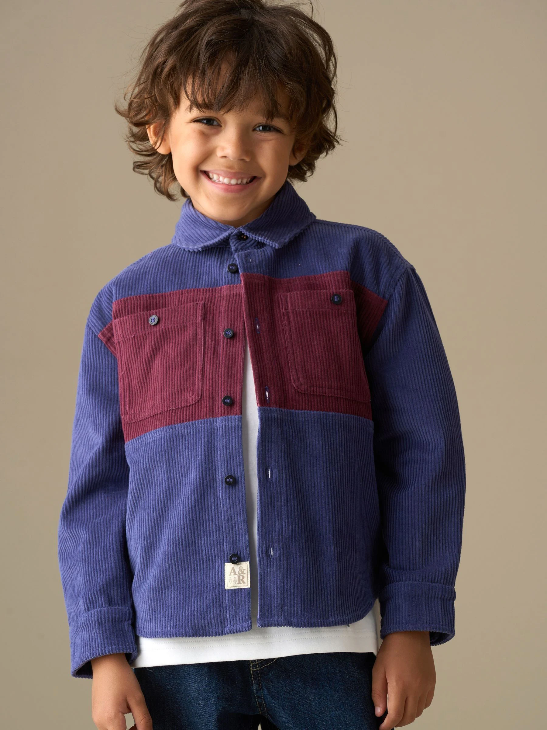 Angel & Rocket Andres Panel Cord Overshirt