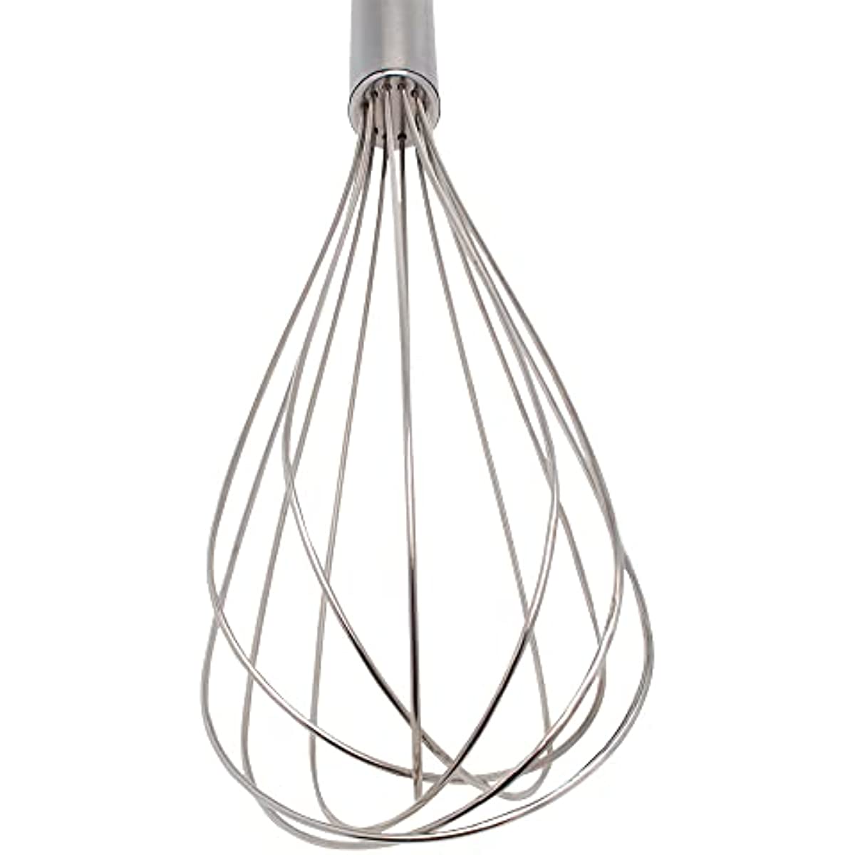 Mimo Style Batedor de Ovos e Massas Fouet, Inteiramente em A&ccedil;o Inoxid&aacute;vel, Excelente Durabilidade e Belo Design, &Uacute;til Para Diversas Receitas Como Massas de Bolo, Tortas, P&atilde;es, Cremes, Claras em Neve