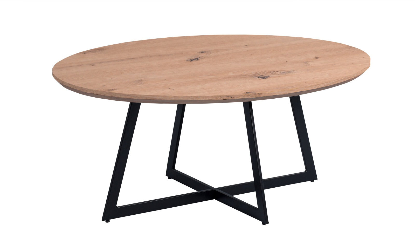 Couchtisch oval TOMY 90 x 70 cm