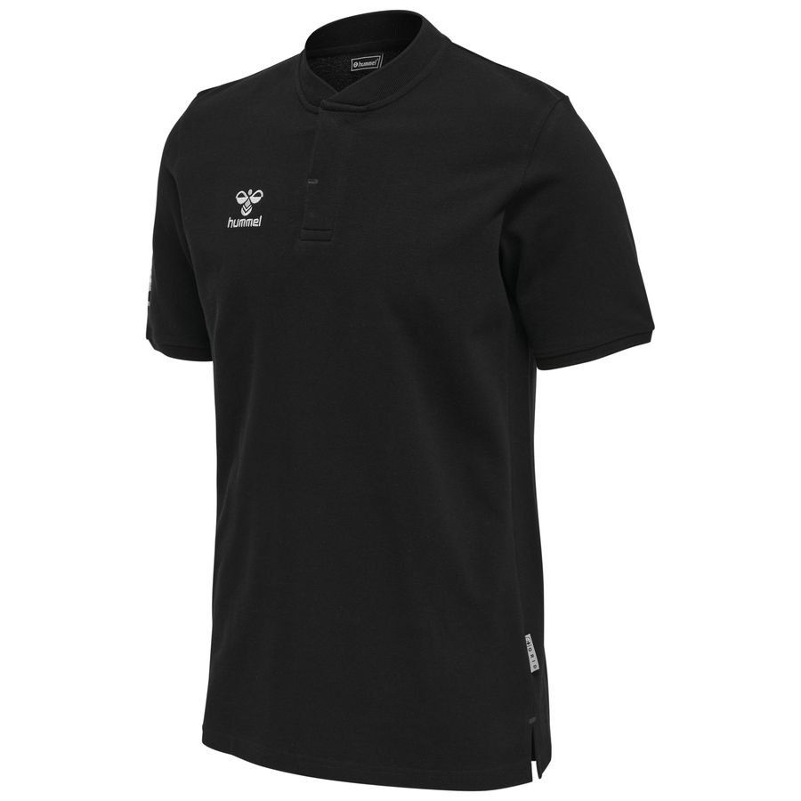 Polo en coton mélangé