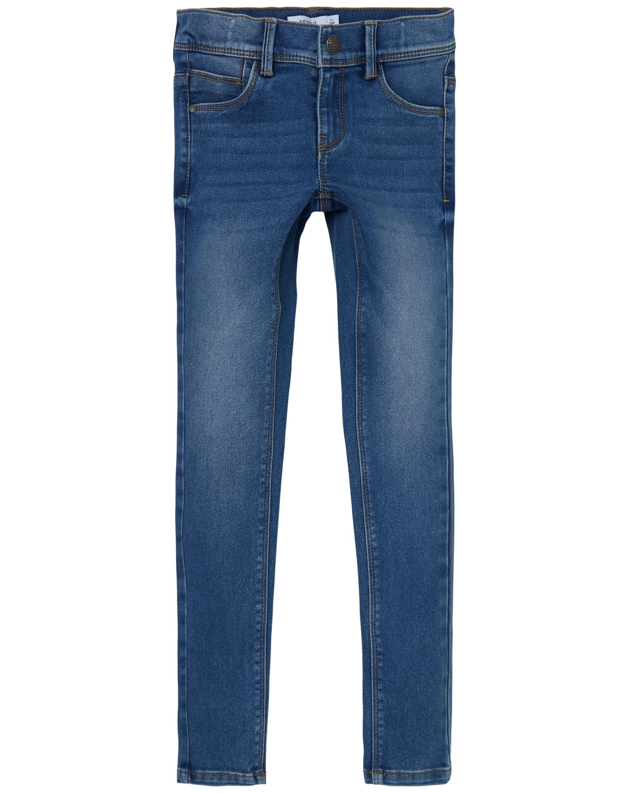 Jeanshose NKFPOLLY Skinny Fit in medium blue denim