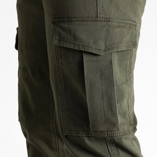 Pantalon Cargo Dek Dawson Cuffed Vert Kaki