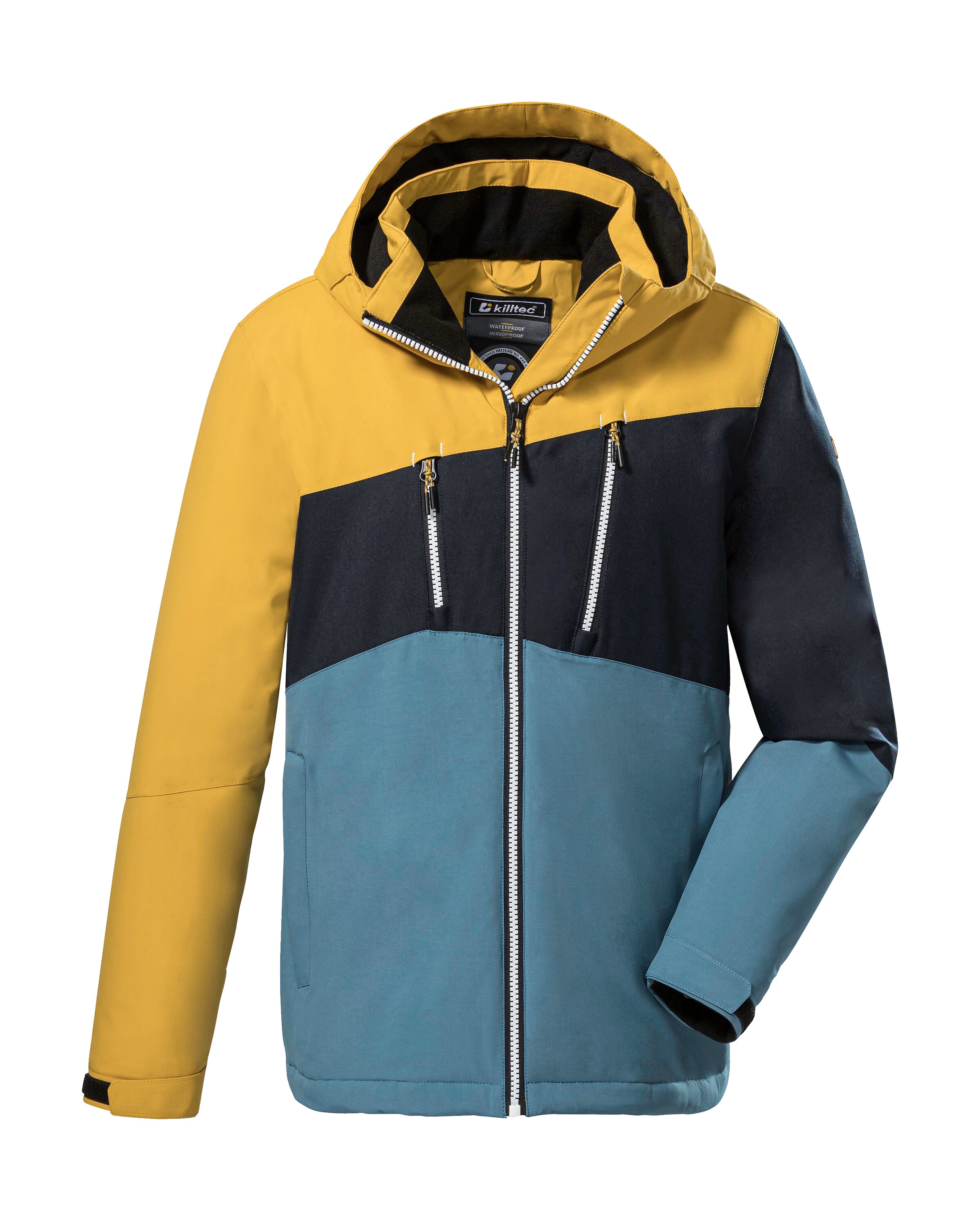 Killtec Outdoorjacke »KOW 204 BYS JCKT« Wasserdichte, atmungsaktive Winterjacke mit verstellbarer Kapuze