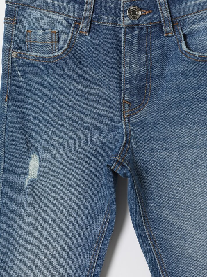 Calça jeans super skinny - Índigo