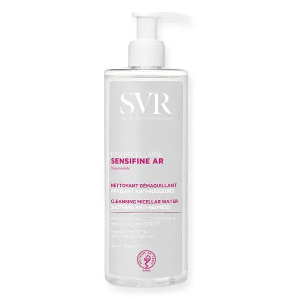 SVR SENSIFINE AR EAU MICELLAIRE Anti-Rougeurs Nettoyante Démaquillante 400ML