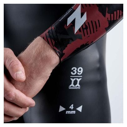 Combinaison Néoprène Z3ROD Flex Noir Rouge