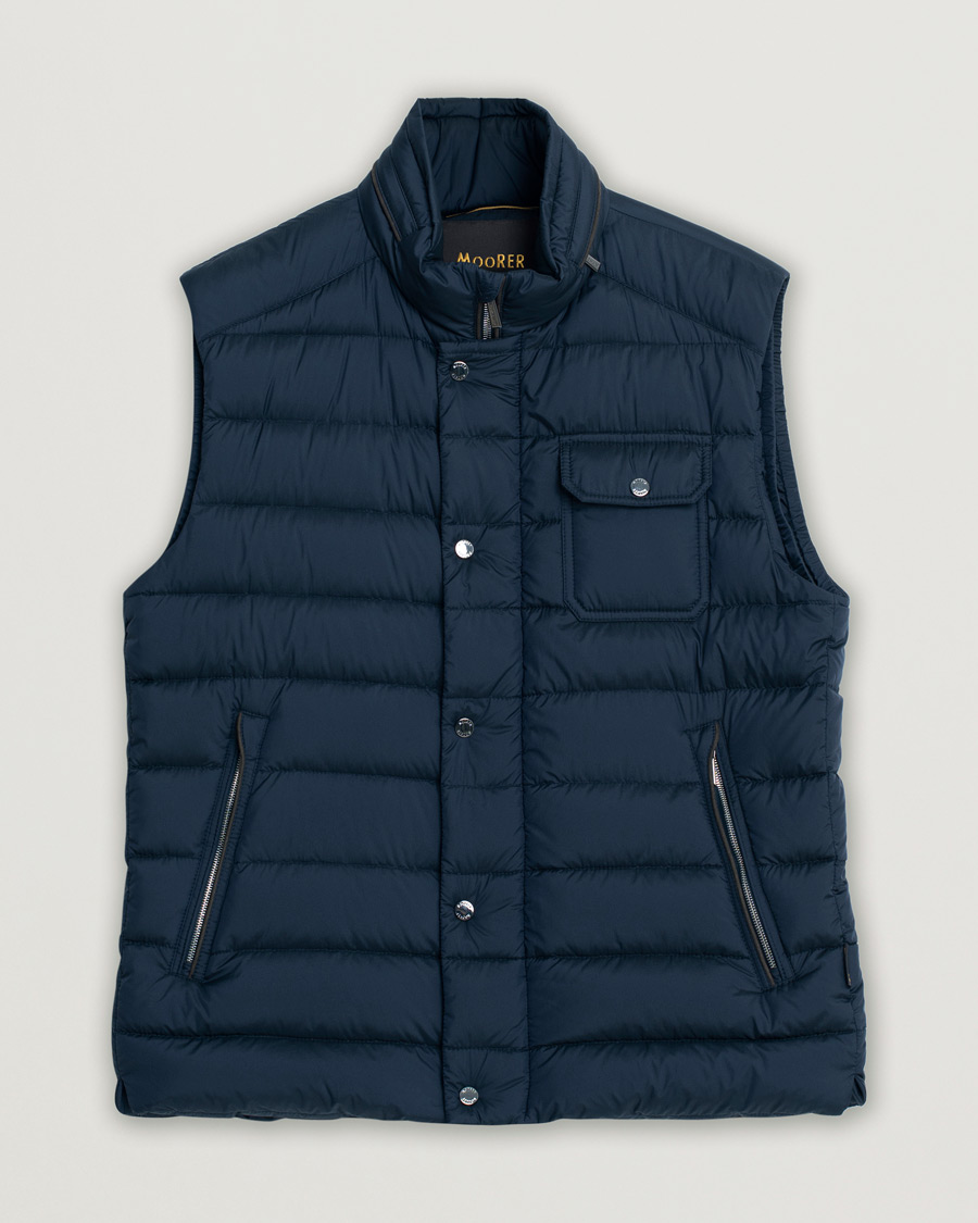MooRER Morfeo Down Vest Navy 52