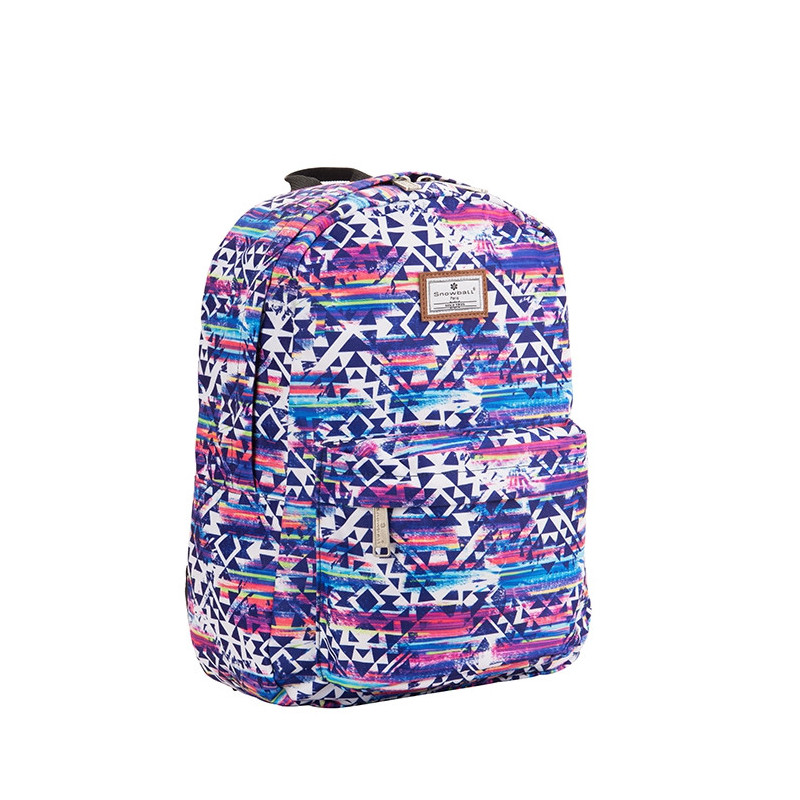 Sac à dos Snowball 42 cm Bleu imprimé aztèque
