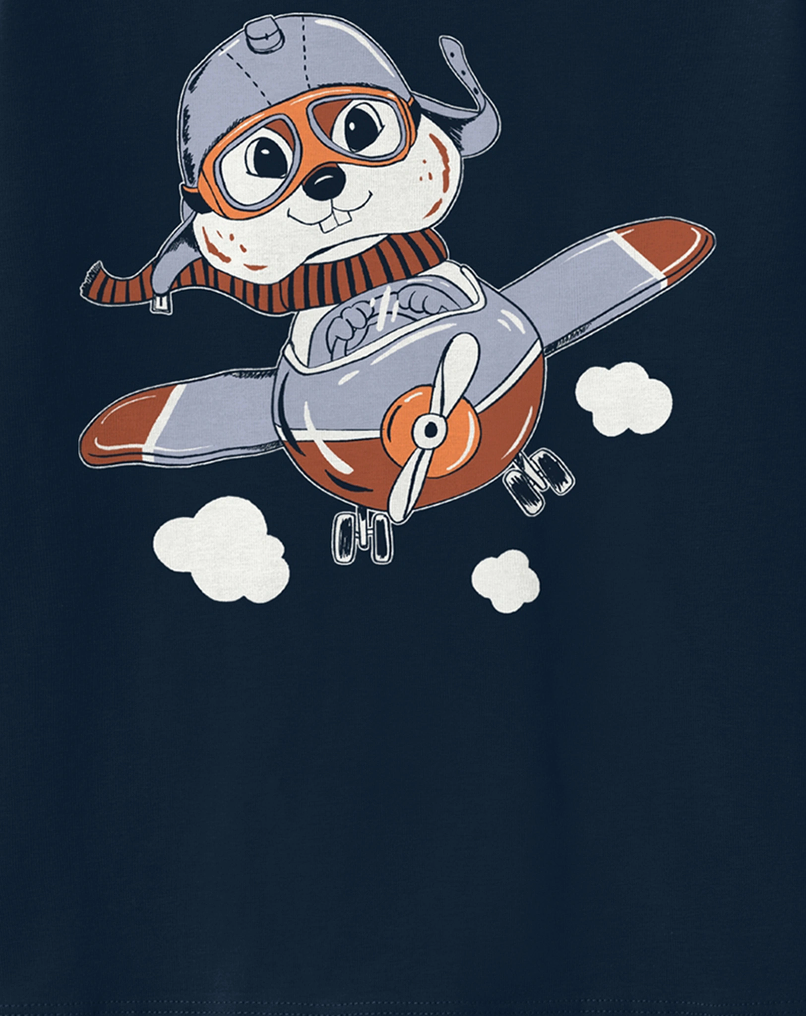 Langarmshirt NMMVUX FLUGHÖRNCHEN in dark sapphire