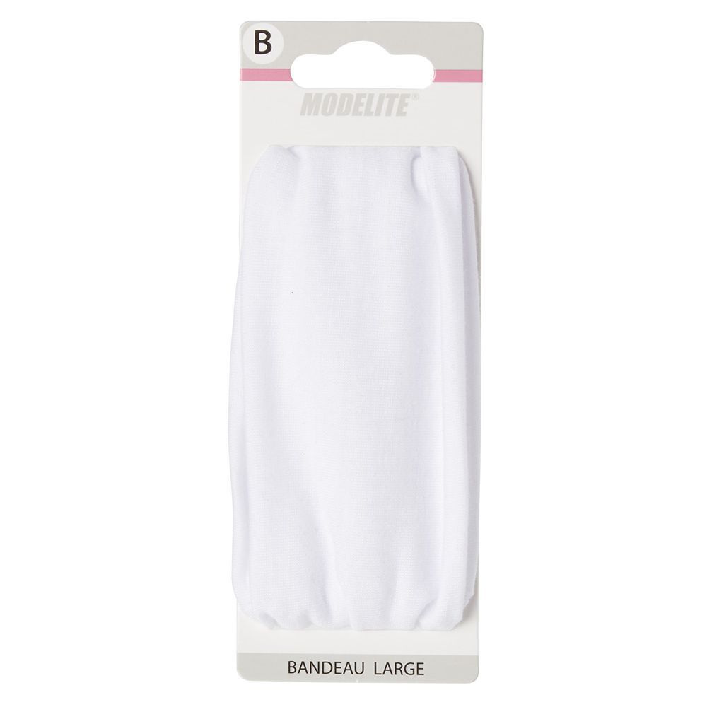 Bandeau maille élastique uni