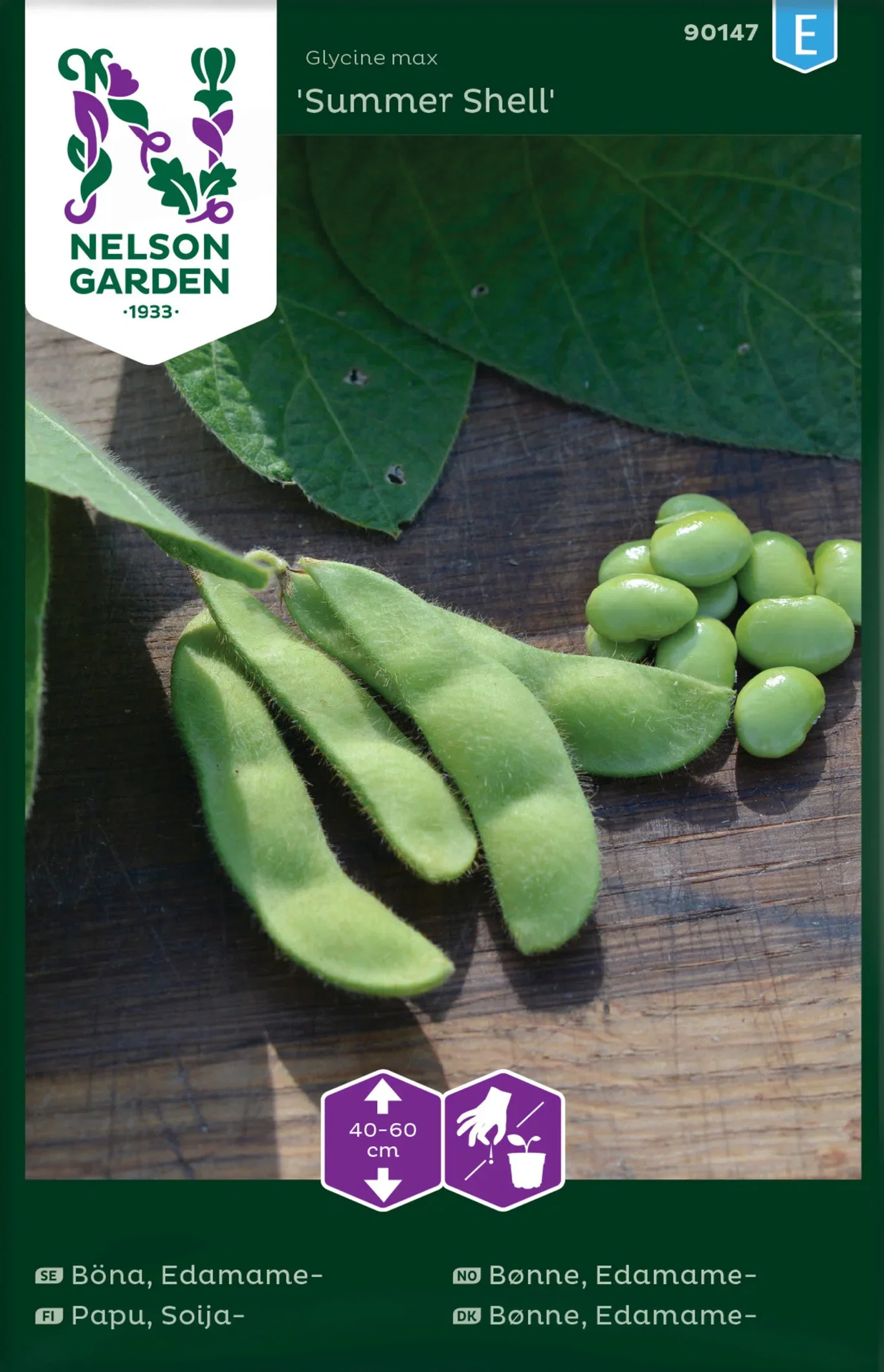 Nelson Garden Edamame bønne 'Summer Shell'