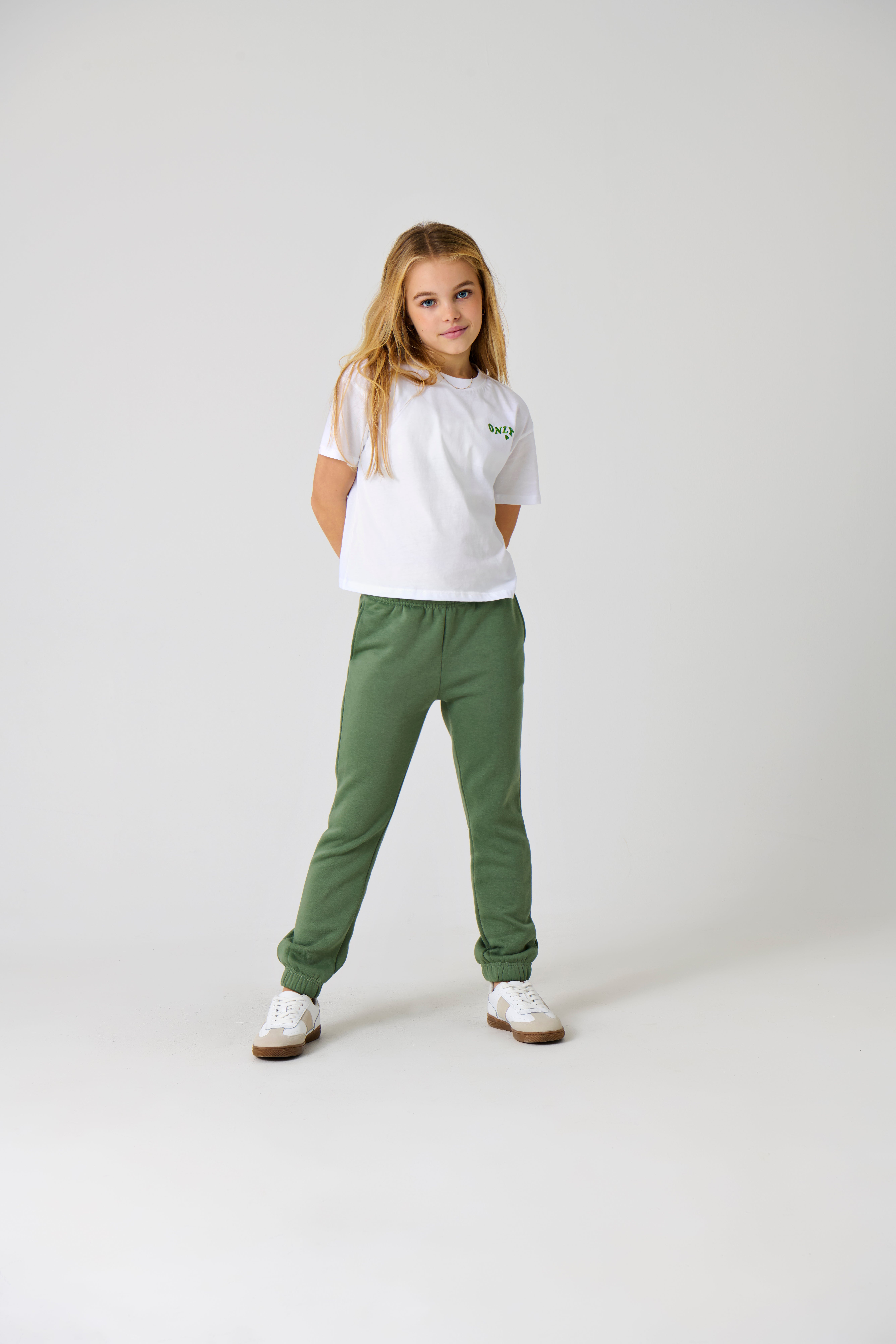 KOGFAVE Normal geschnitten Jogginghose Hedge Green