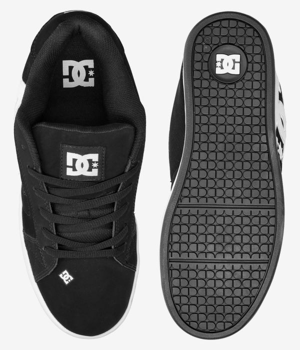 DC Net Schuh (black black white)