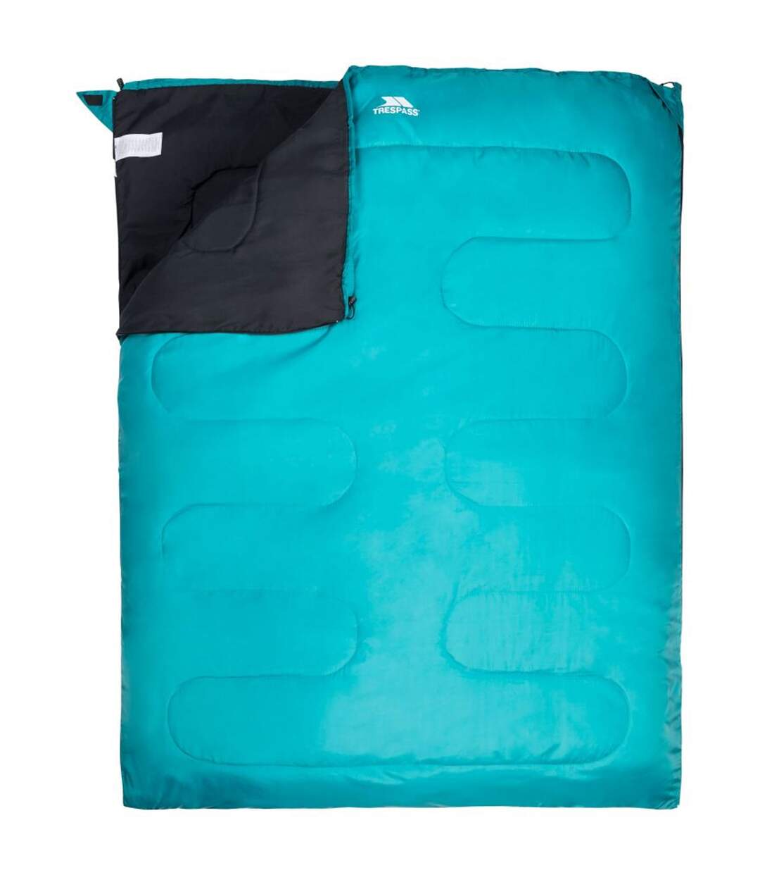 Trespass - Sac de couchage double CATNAP (Jade) (Taille unique) - UTTP2891