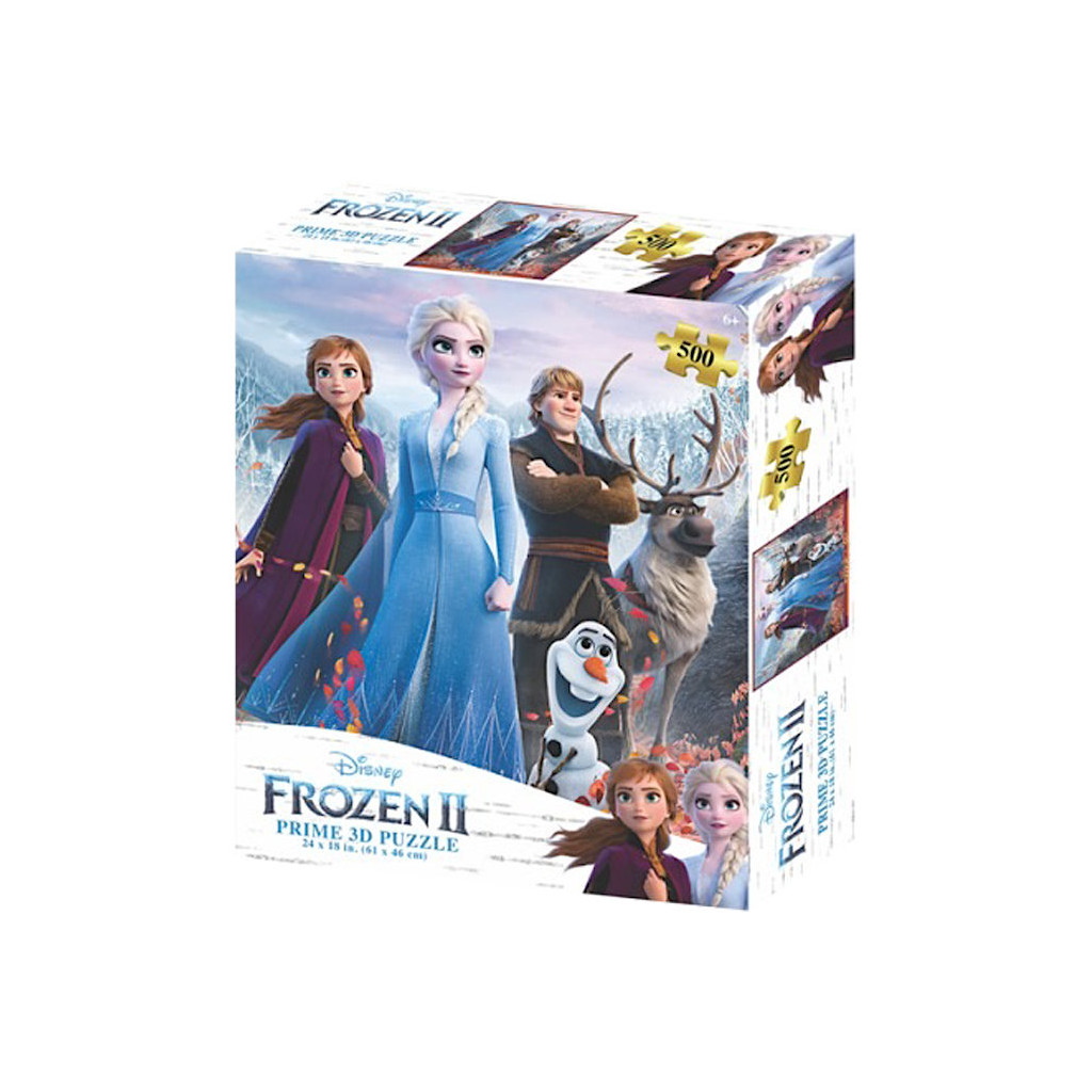 Puzzle Prime 3D - Reine des Neiges - 500 pièces