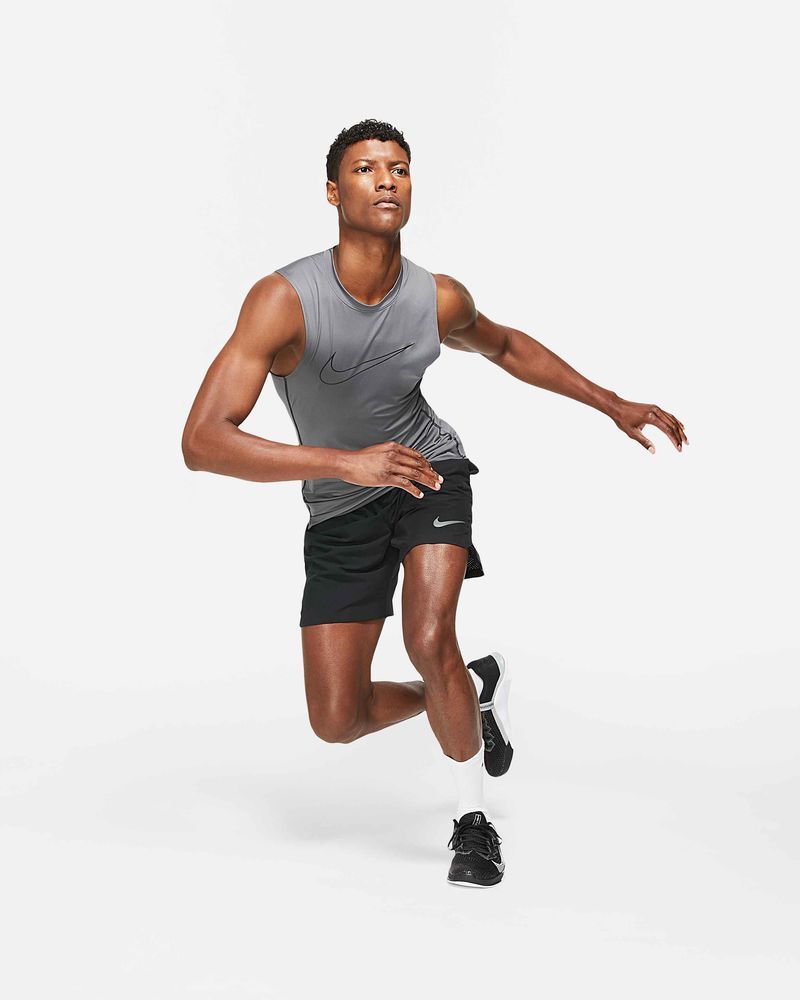 Maillot compression Nike Nike Pro Gris pour homme