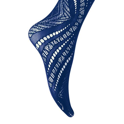 Wolford Ajouré Net Tights, Lapis, M
