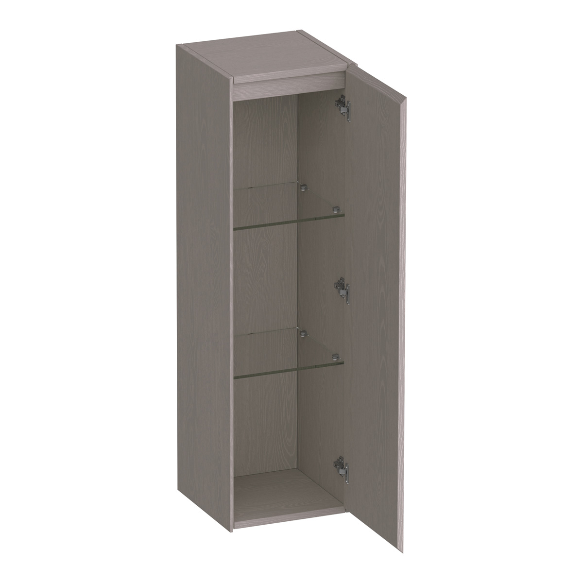 Brauer Inspire kolomkast 120cm rechtsdraaiend timber greige