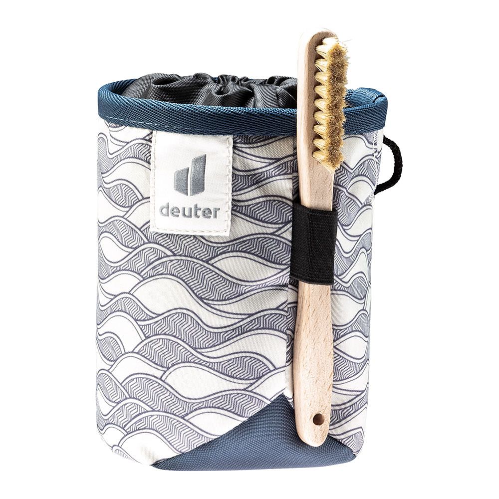 Deuter GRAVITY CHALK BAG I 2.2L - Sac À magnésie bone waves/marine