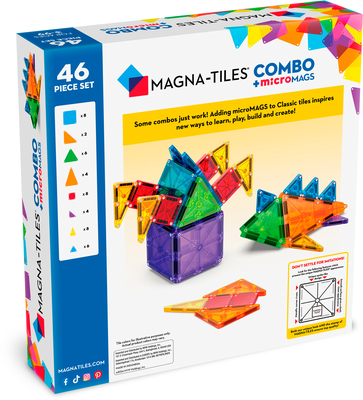 MAGNA-TILES Combo Byggesett 46 Deler
