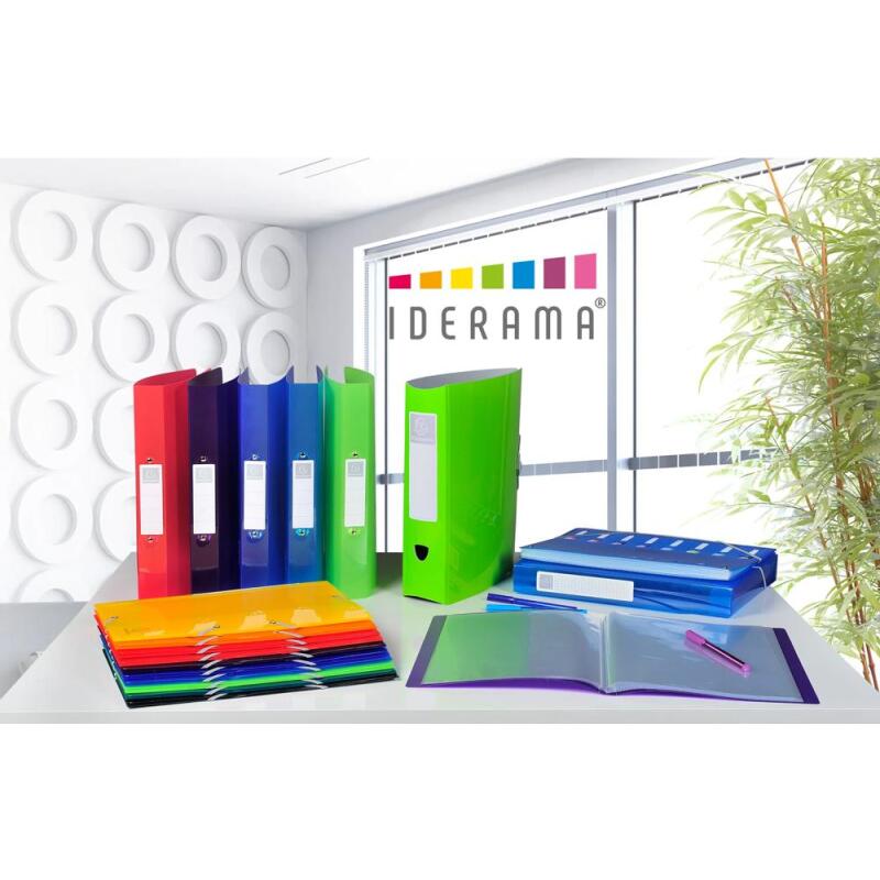 Classeur 2 anneaux 30mm IDERAMA PP - A4 maxi