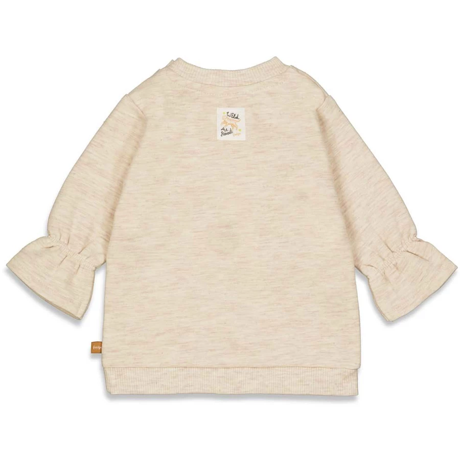 Feetje Sweatshirt Wild At Heart Offwhite Melange