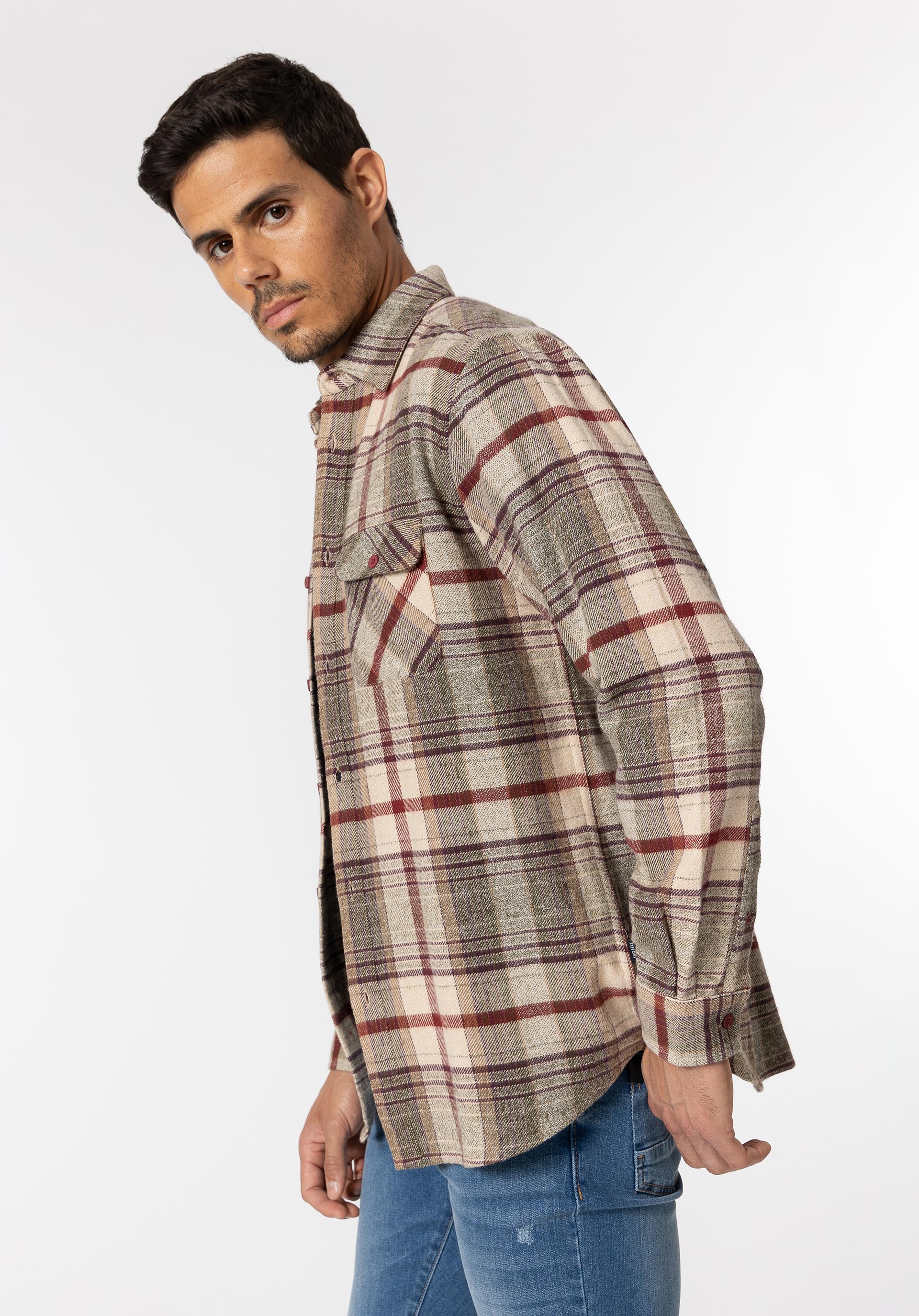Camisa Regular Fit Flanela Xadrez