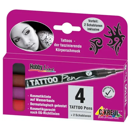KREUL HOBBY LINE TATTOO Pen Set