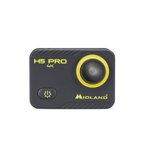 Câmera esportiva Midland H5 Pro Wifi 4k 30fps à prova d'água 30m