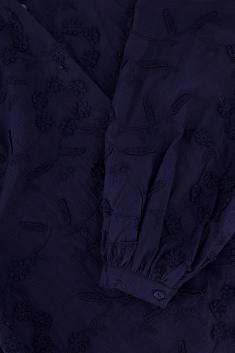 Zusss blauwe dames blouse