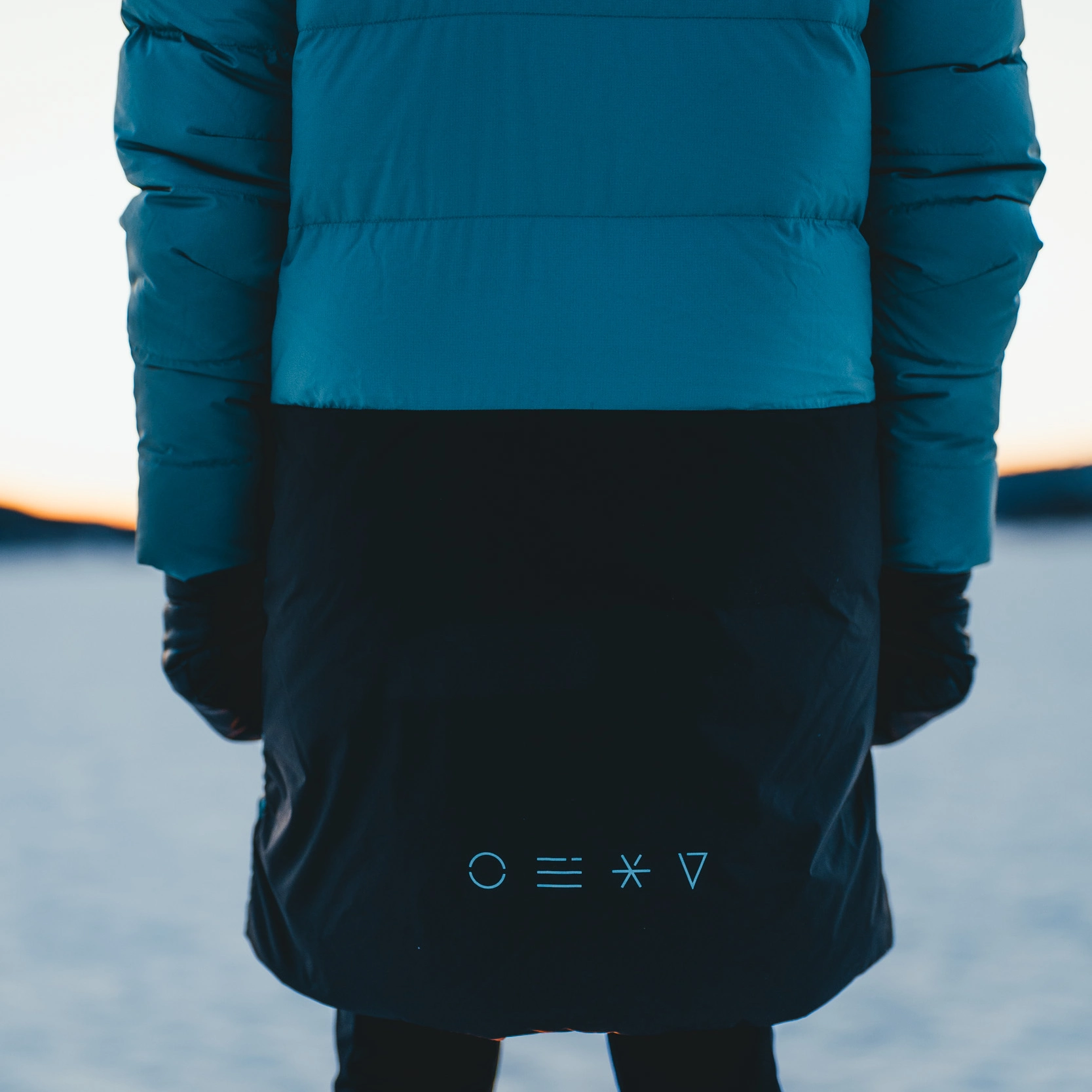 Oslo Urban Down Parka Grey Sage / Black
