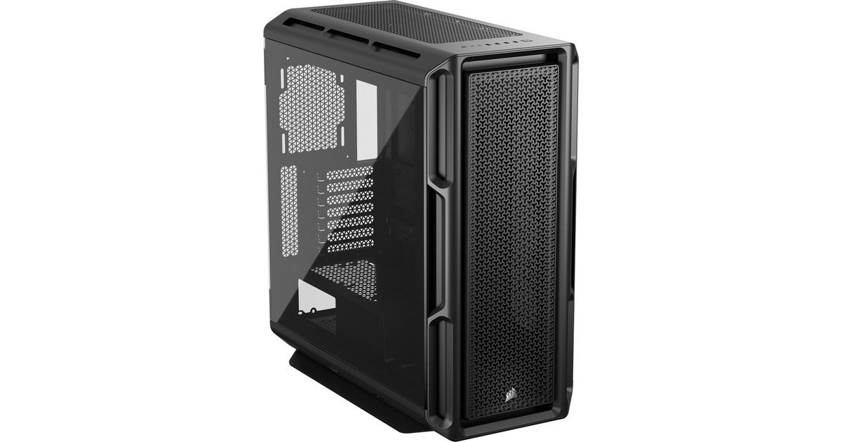 Corsair5000T midi tower behuizing  (Zwart | 4x USB-A | 1x USB-C | Tempered Glass)