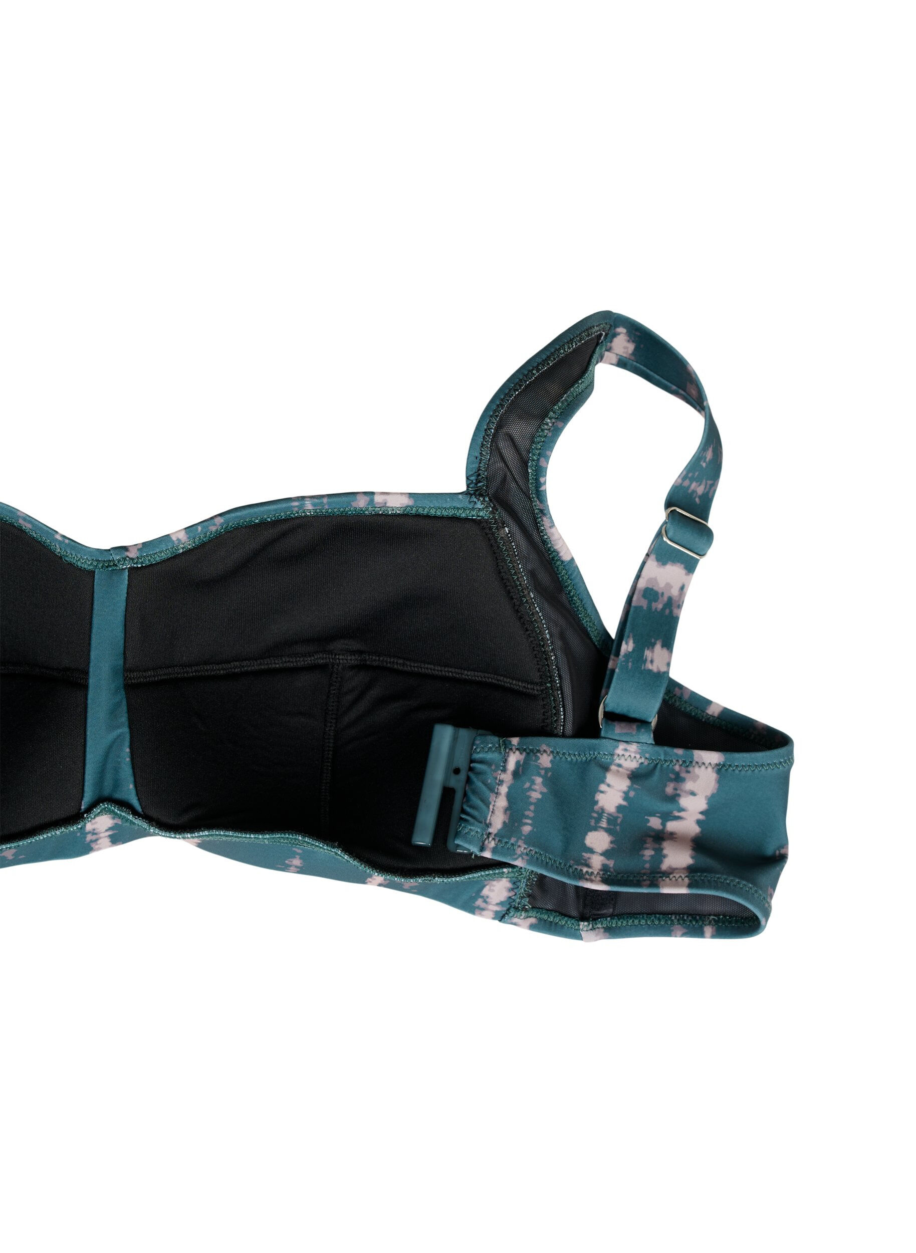 Printet bikini overdel